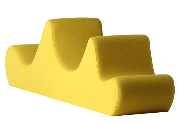 Wave 3 Sofa 3-Seater Verpan 