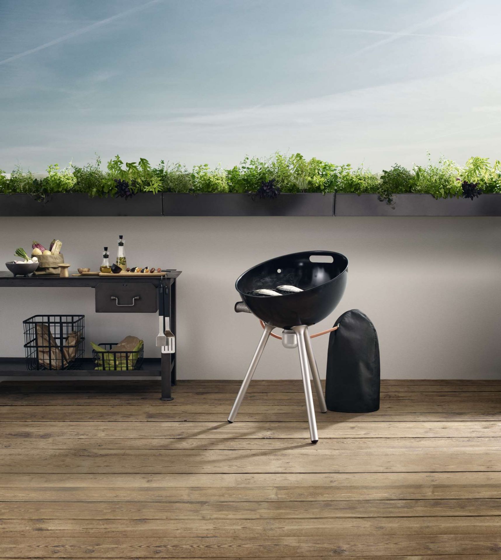 Fire Globe gas grill Eva Solo