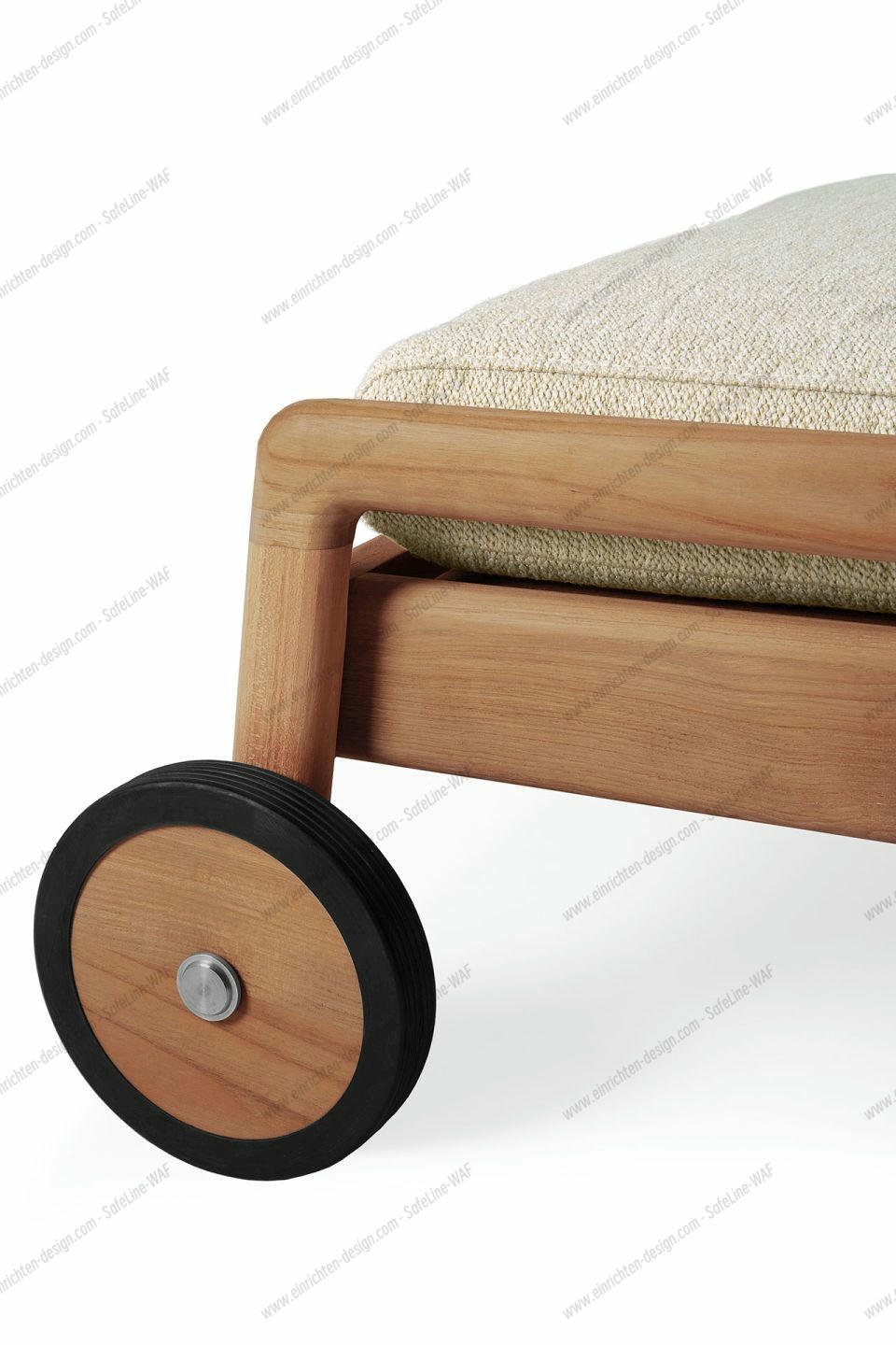 Cushion for Jack Outdoor Lounger Natural Ethnicraft