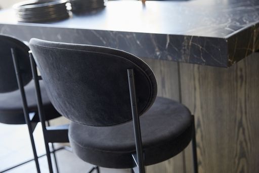 Series 430 Bar Stool Bar stool 75 cm BLACK / REMIX 123 Verpan SINGLE PIECES