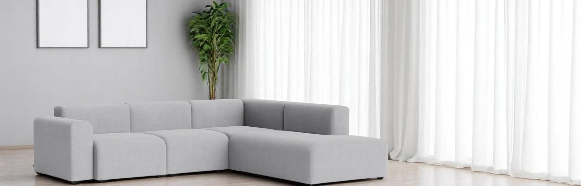 Mags Sofa Corner Combination 2 Low Armrest with armrest right Hay