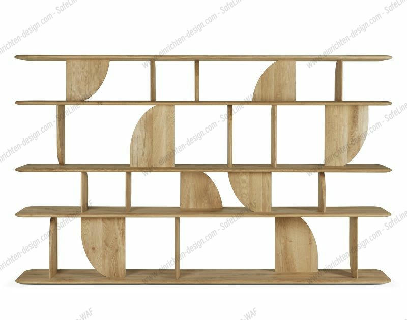 Geometric shelf oiled oak Ethnicraft