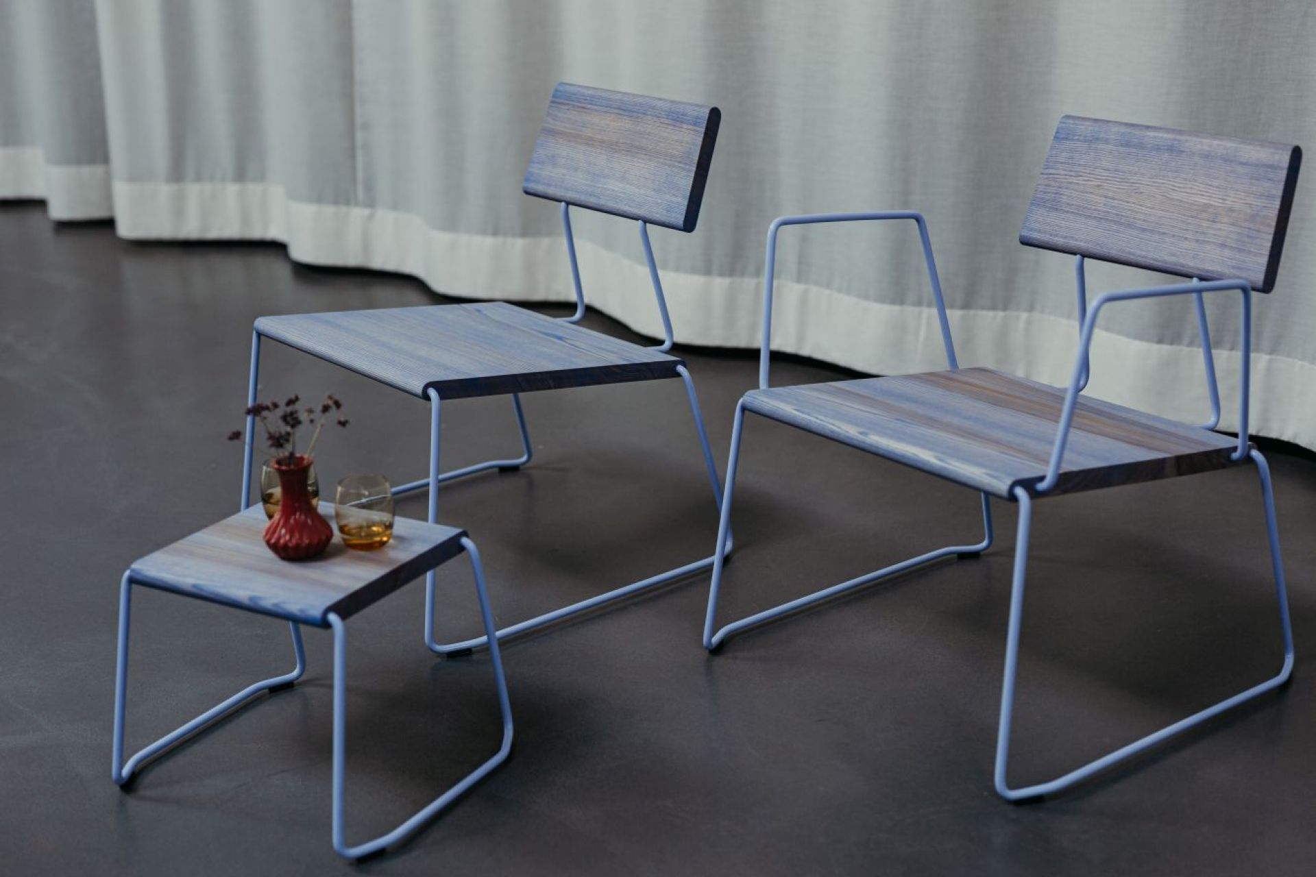 D:002 Side Table White Fuchs & Habicht