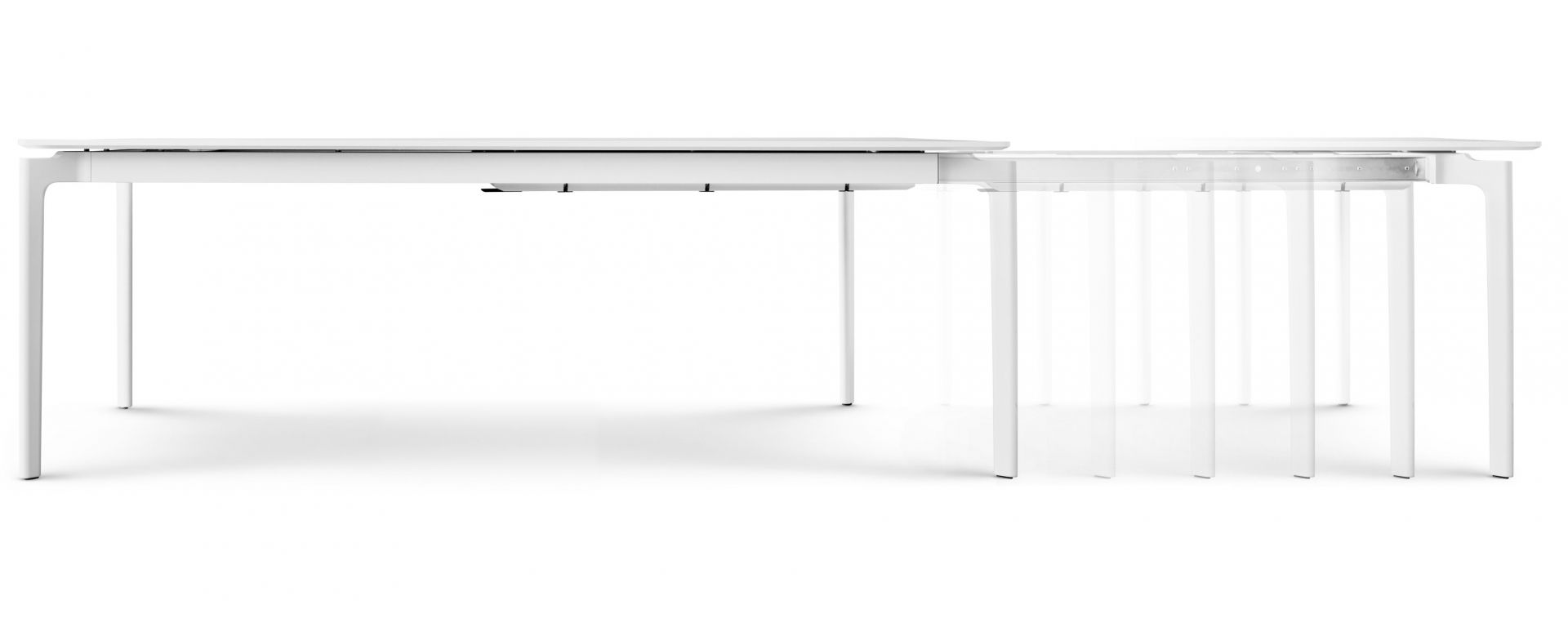 More Extendable dining table - white Eva Solo