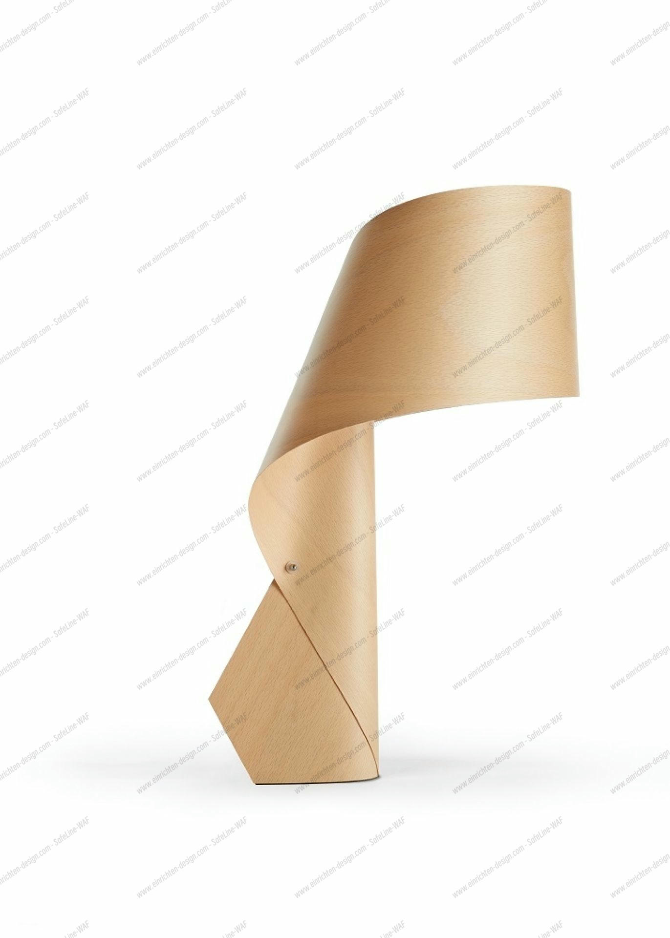 Air Table Tischleuchte von LZF Lamps aus Buche, modernes Design für Wohnzimmer und Büro.
