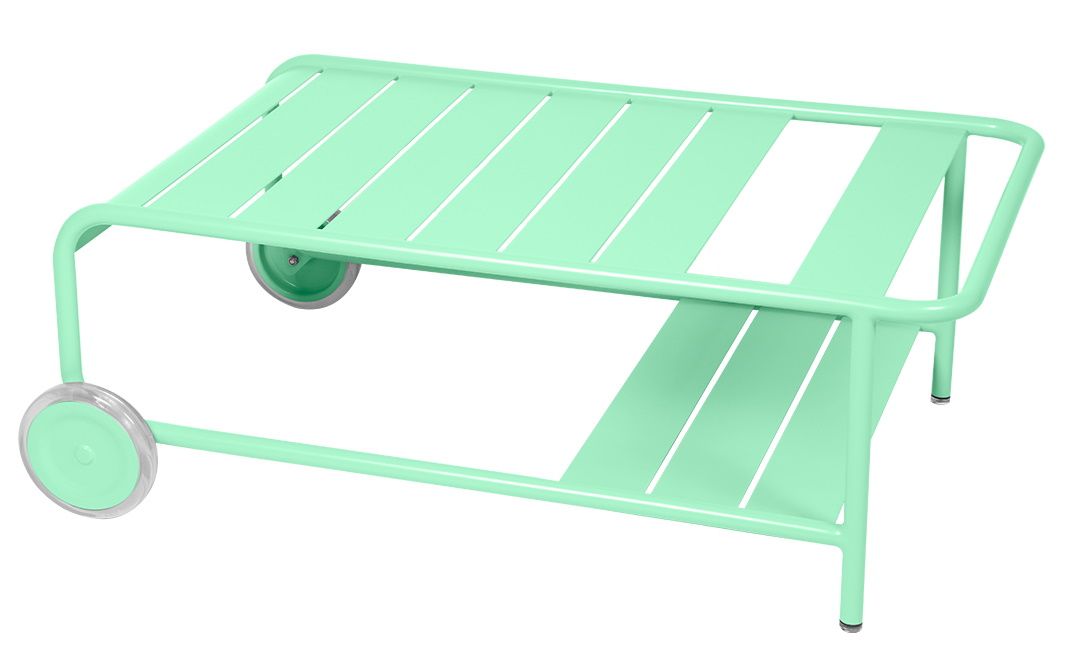 Luxembourg Low Table with Castors Outdoor Fermob Luxembourg Low Table with Castors Outdoor Fermob