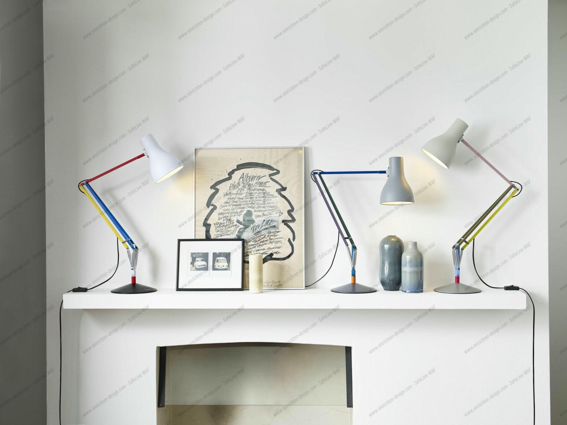 Type 75TM Paul Smith Edition 3 table lamp Anglepoise SINGLE PIECE