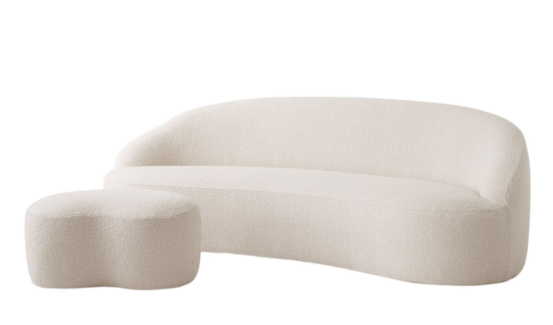 Margas LC5 pouf stool AndTradition