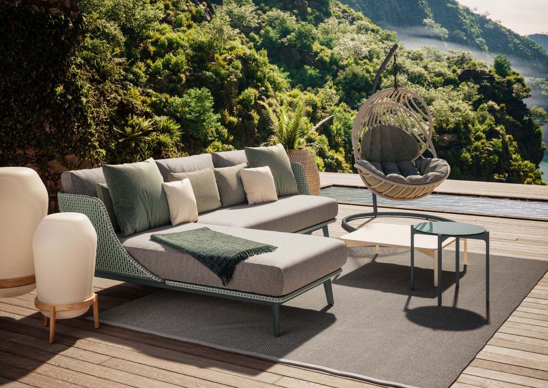 Mbarq 3-Seater, high Backrest incl. Cushion Dedon