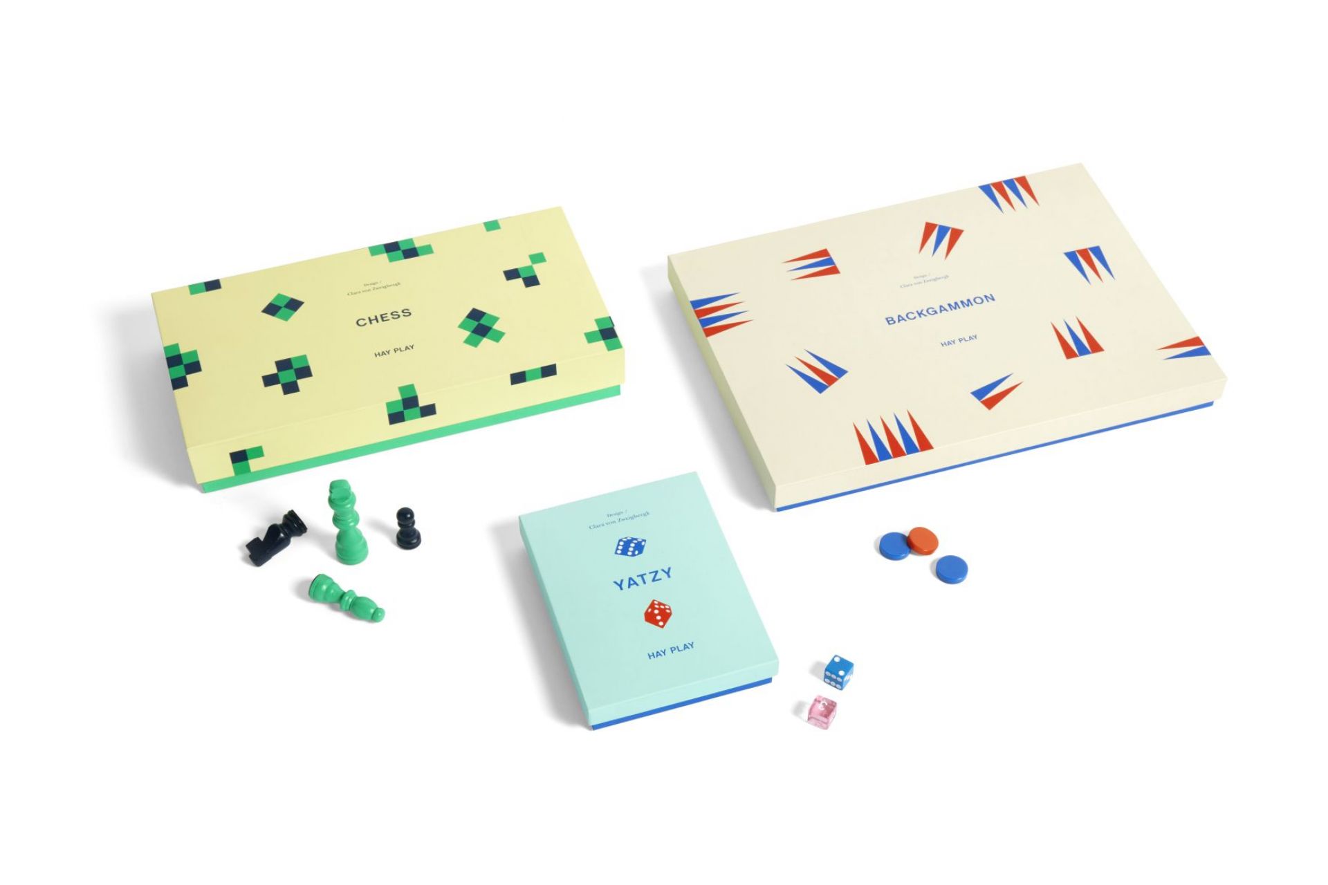 Play Backgammon Off-white Hay SINGLE PIECES