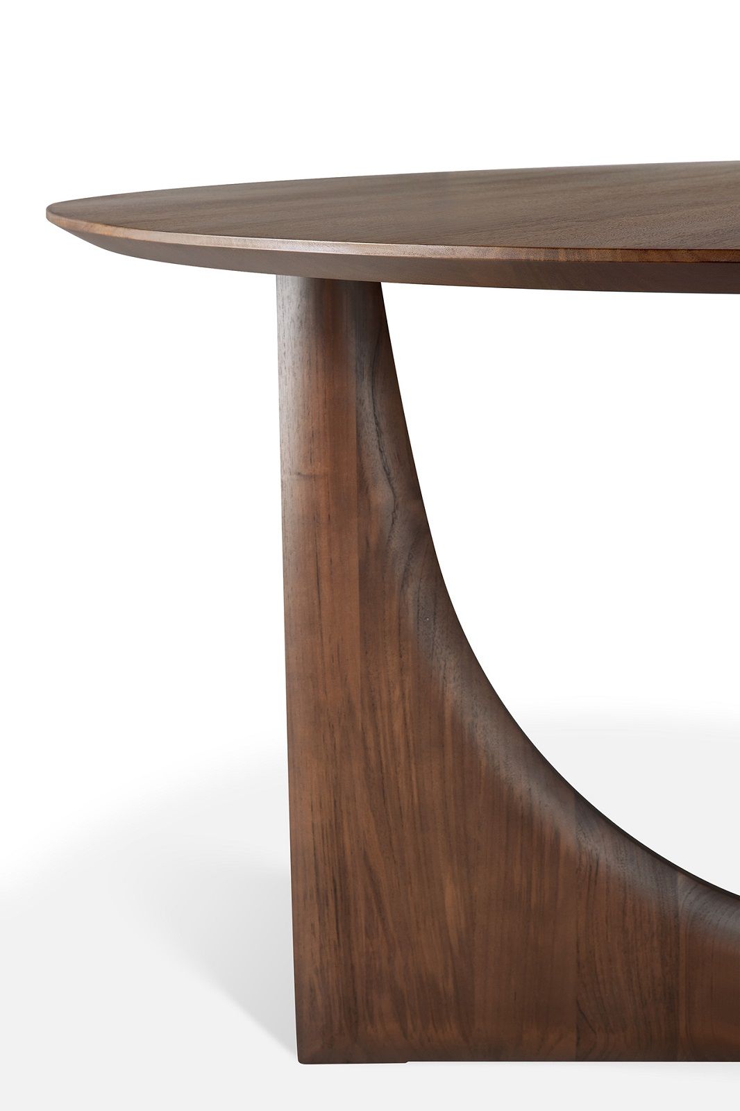 Geometric Table teak brown Ø150 cm Ethnicraft