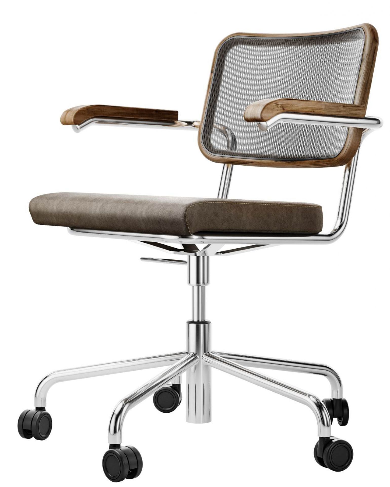 S 64 SPVNDR Swivel Chair Thonet