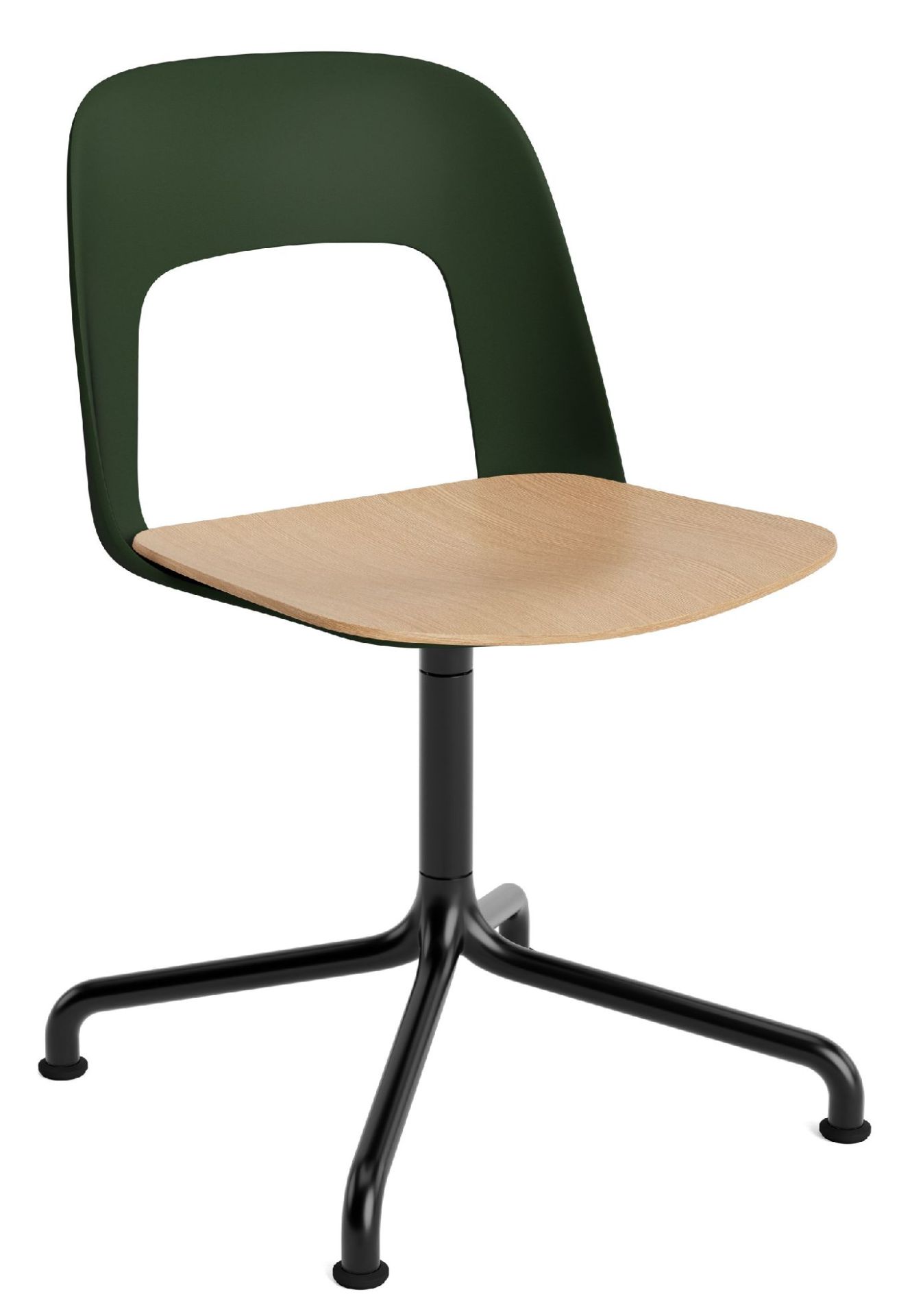 Layout Side Chair 152 4-star swivel chair Hay 
