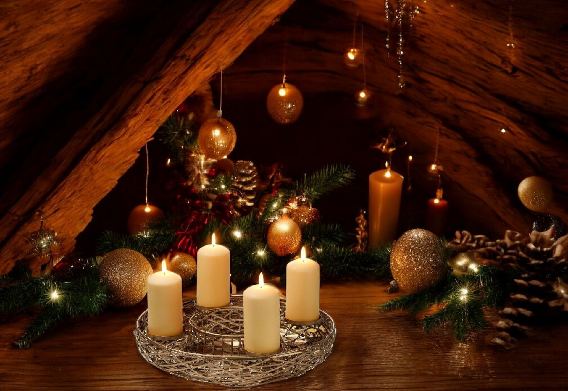 Tahoma Advent wreath Philippi EINZELSTÜCK
