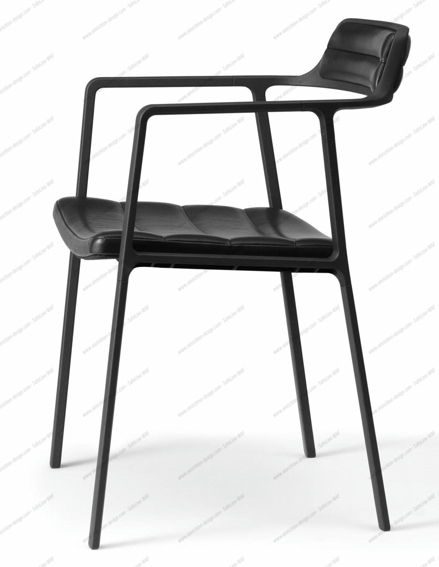 Chair black aniline leather Vipp Chair black aniline leather Vipp