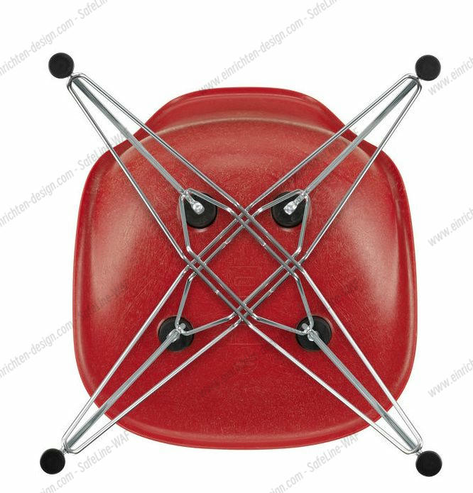 Eames Fibreglass Chair DSR Chair Vitra