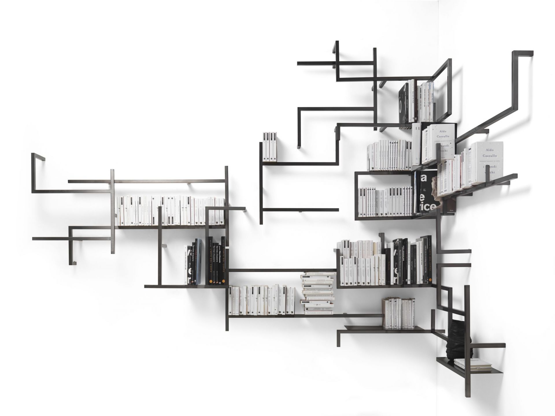 Antologia  Wall shelf-module F  w. 120cm Mogg