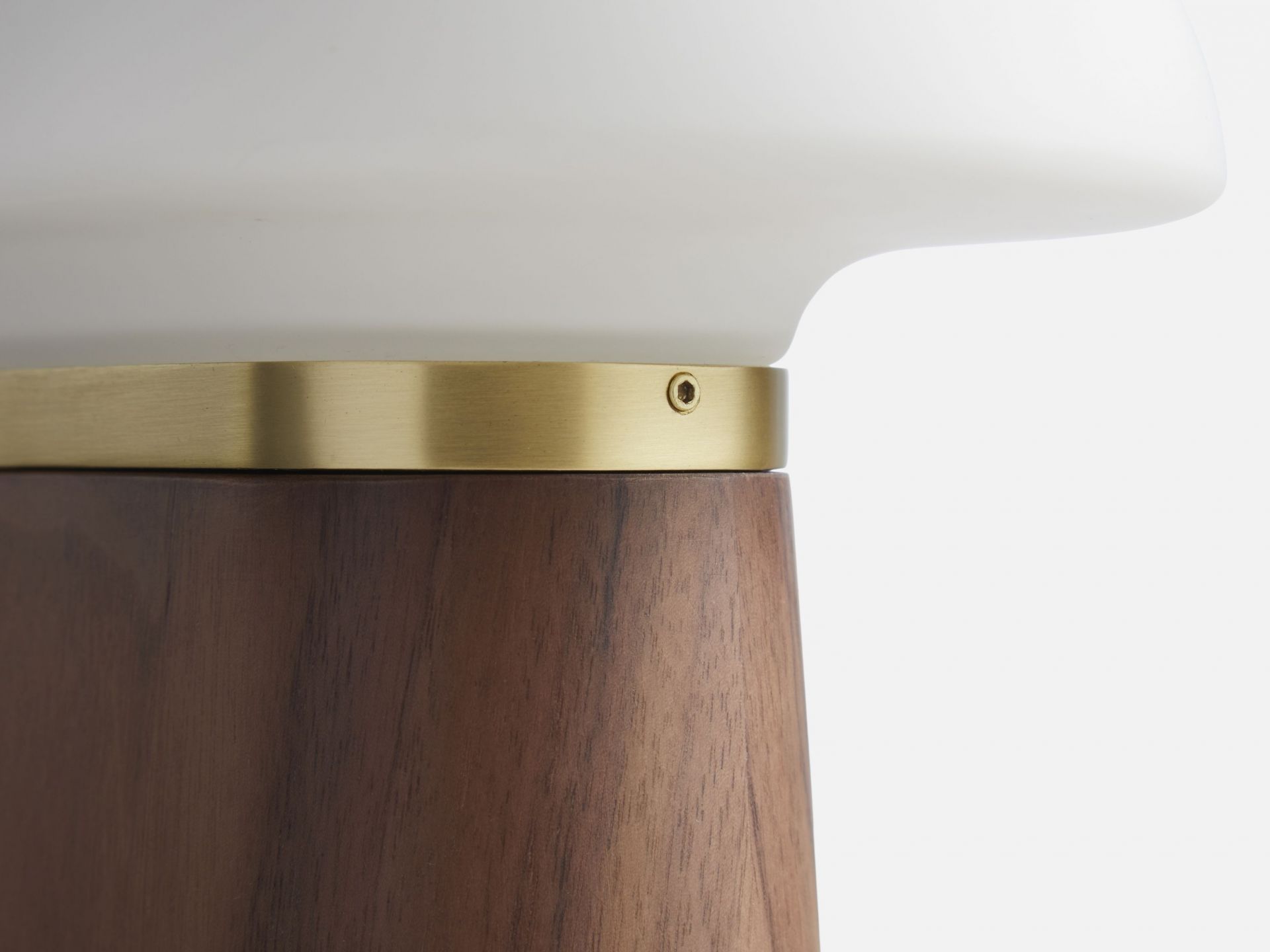 Nova table lamp Walnut Woud