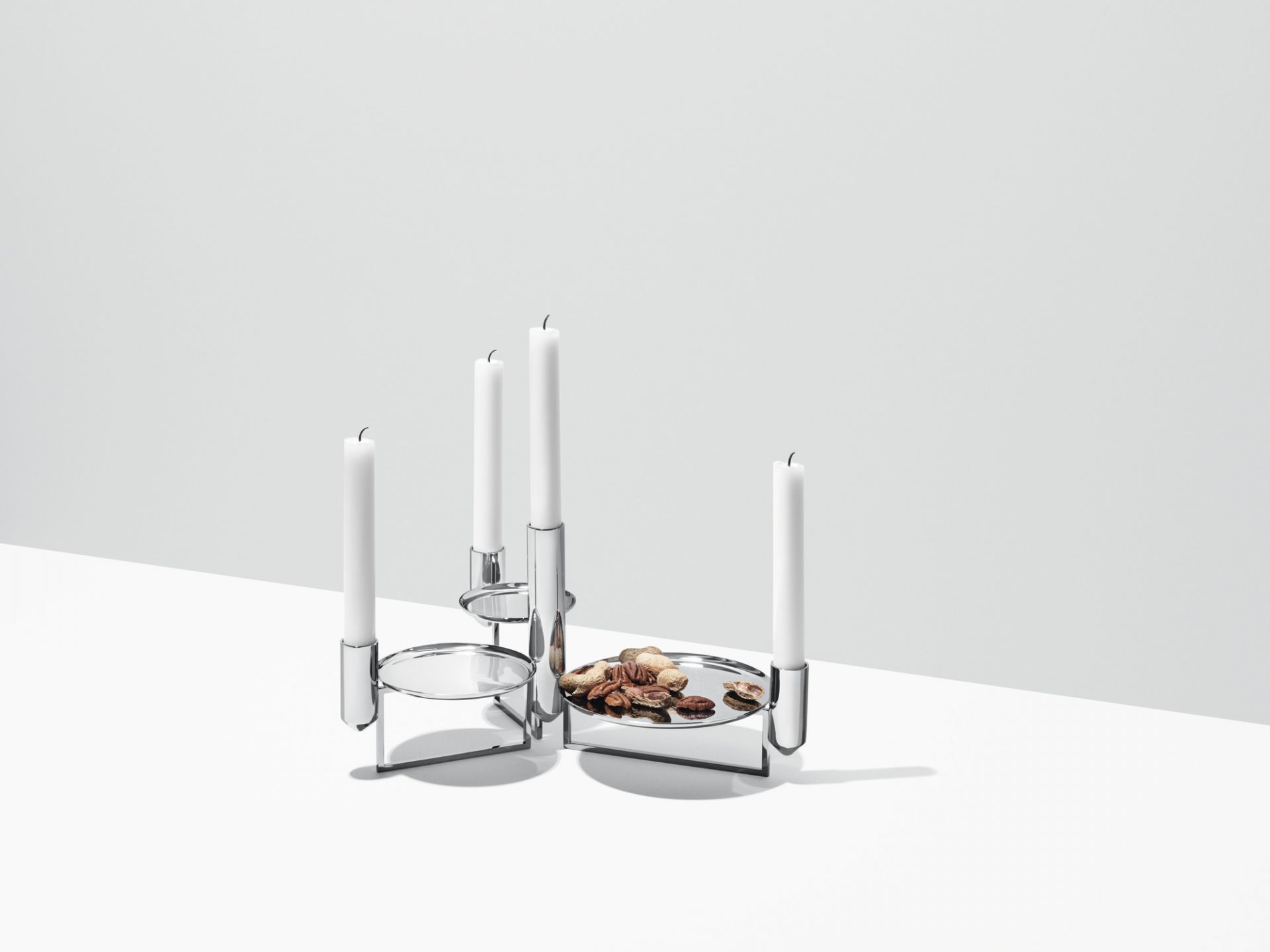 14,5 cm Georg Jensen Tunes Candelabro
