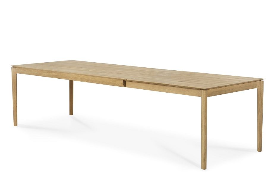 Bok Extendable Table Oak Rectangular Ethnicraft