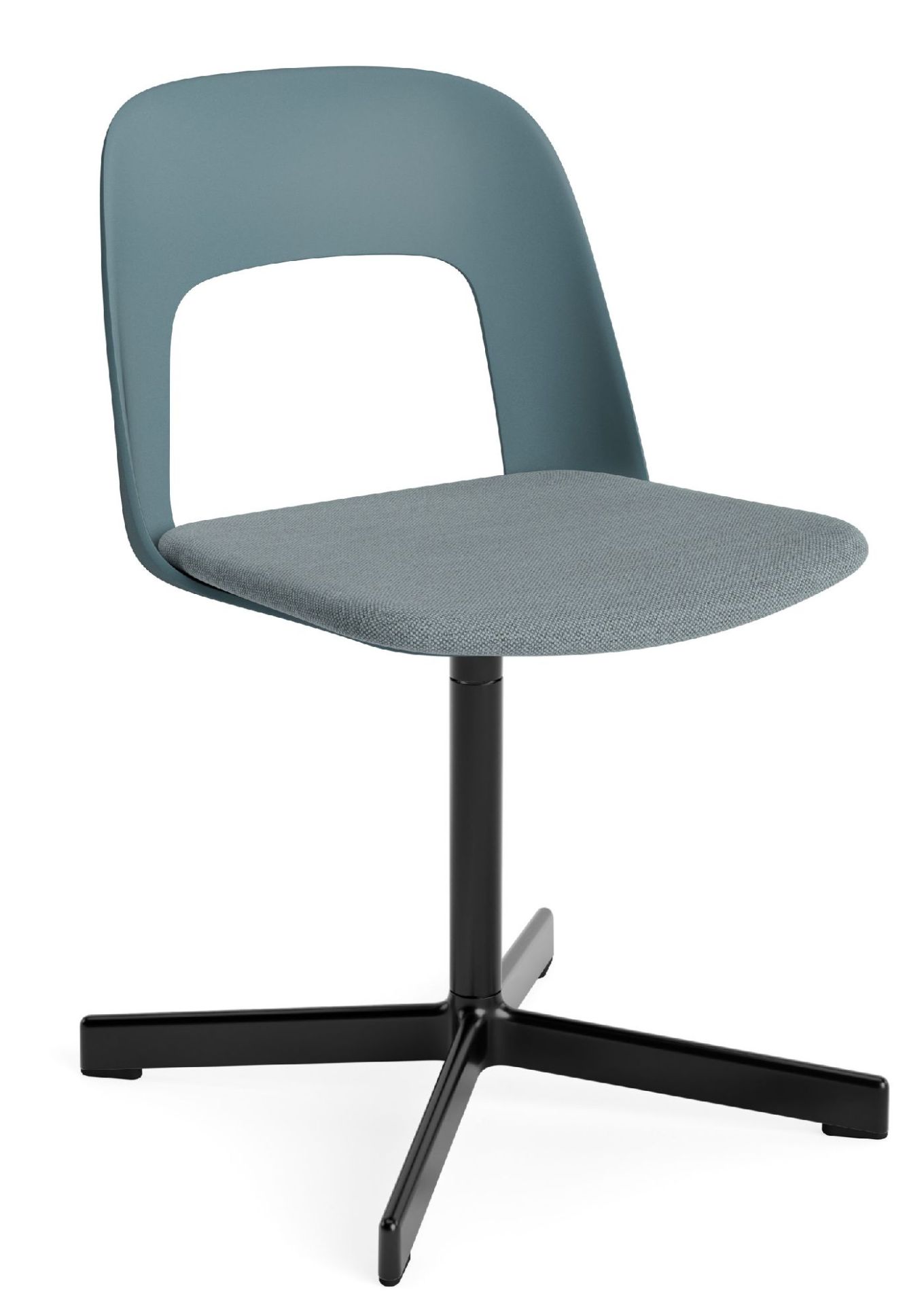 Layout Side Chair 133 4-star swivel base chair Hay 