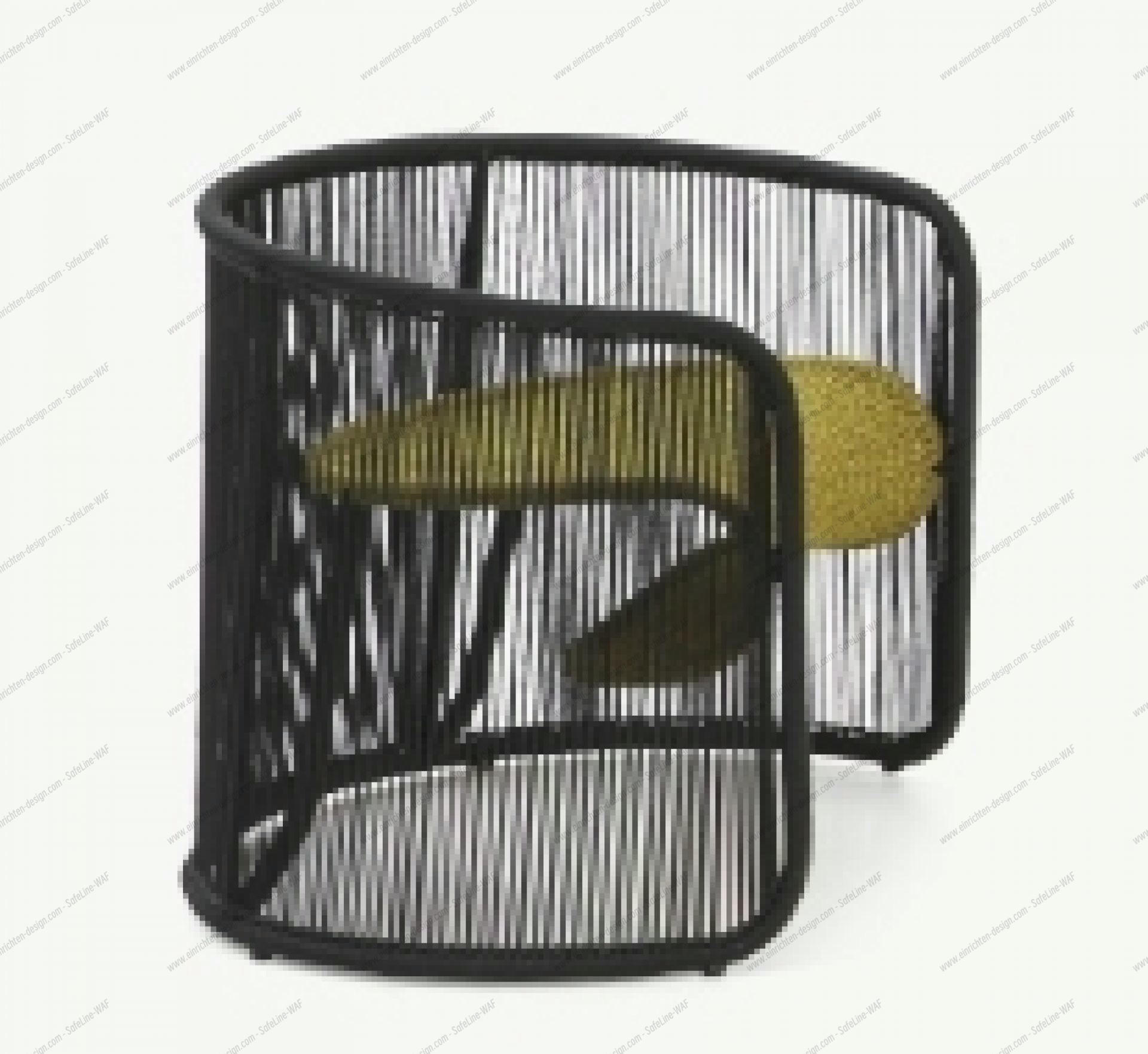 Husk S Hocker M' Afrique Collection Moroso-Schwarz