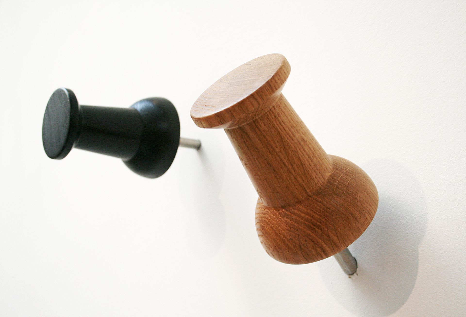 Wooden Push Pin 10:1 Coat hook Nettes Heim Design SINGLE PIECES