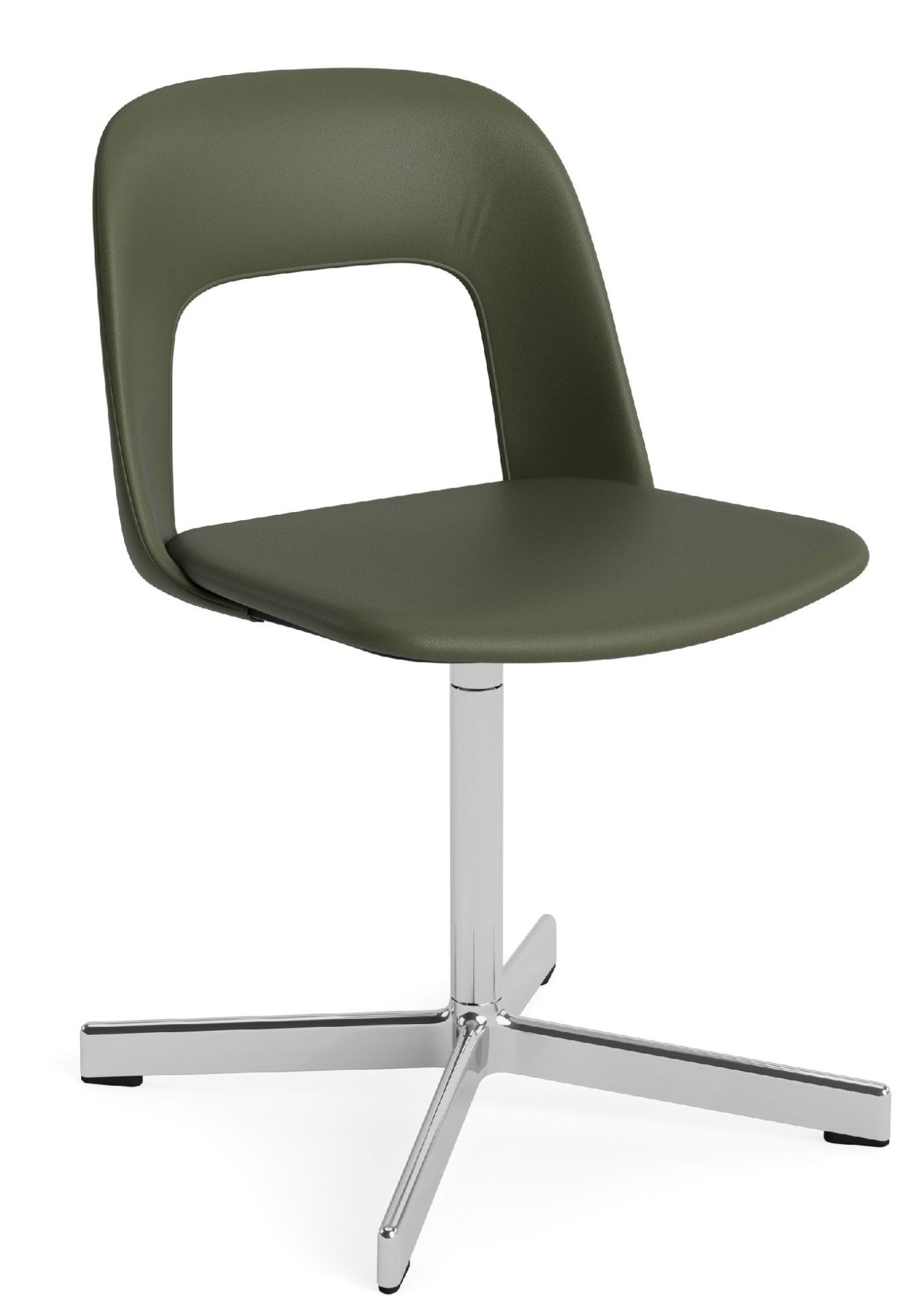 Layout Side Chair 134 4-star swivel base chair Hay  