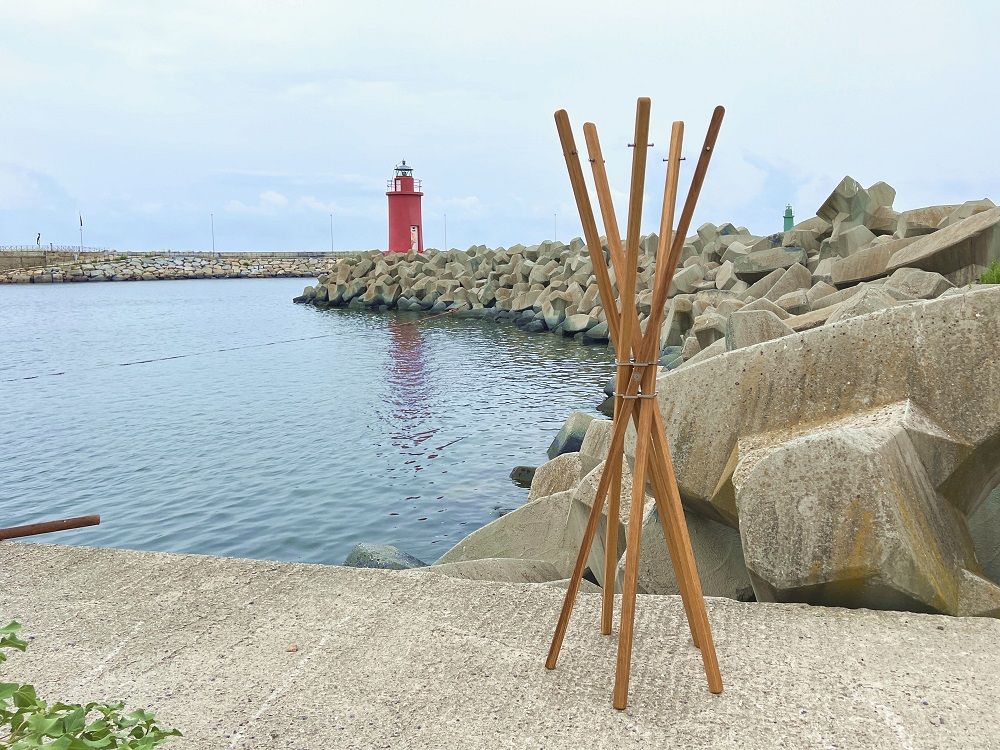 Mary Coat rack with 5 rods Keilbach Designprodukte