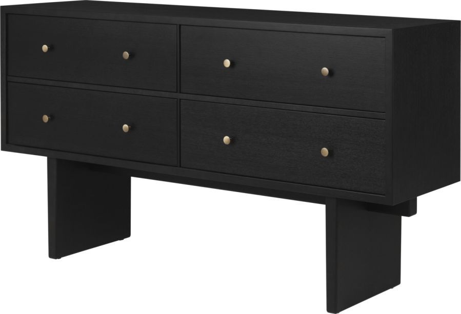 Private Sideboard Brown/Black Stained Oak Veneer Gubi Private Sideboard Brown/Black Stained Oak Veneer Gubi