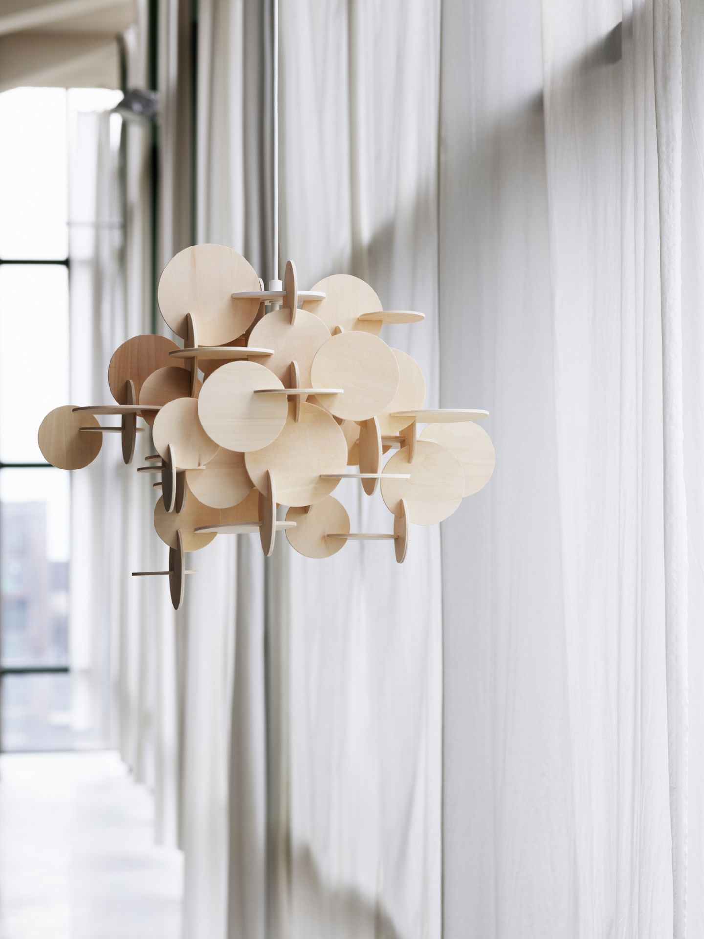Bau Lamp Nature Pendant light Normann Copenhagen Small