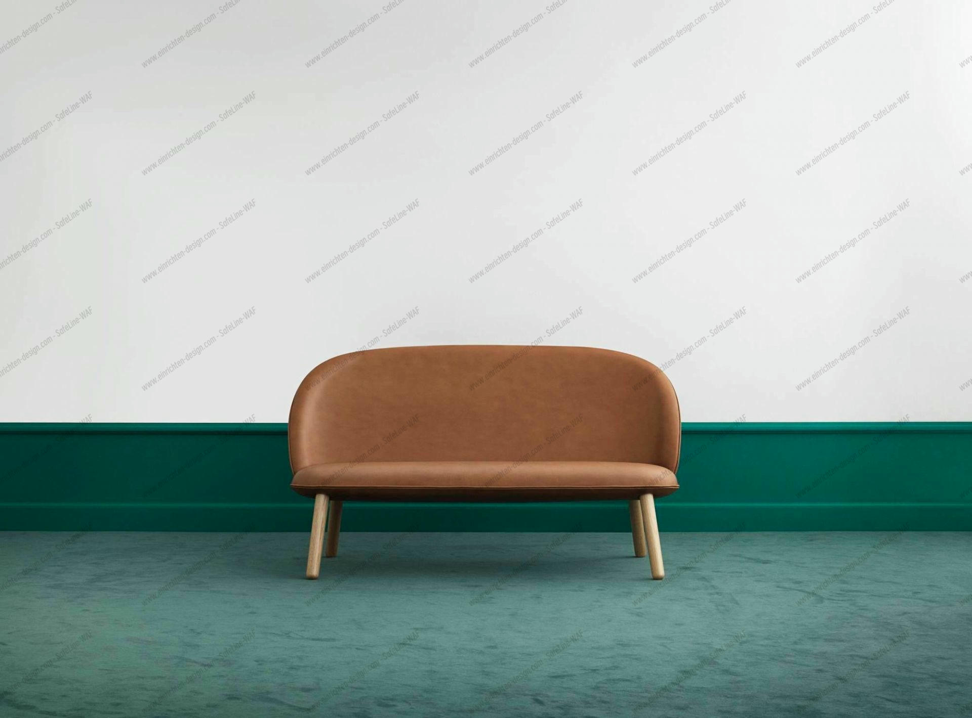 Ace Sofa Leder Normann Copenhagen-brandy Normann Copenhagen