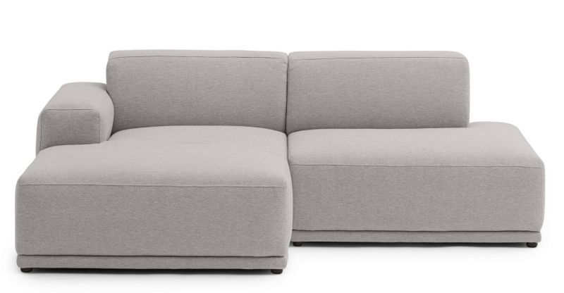 Connect Soft Modular Sofa 2-Seater Clay 12 Configuration 3 Muuto