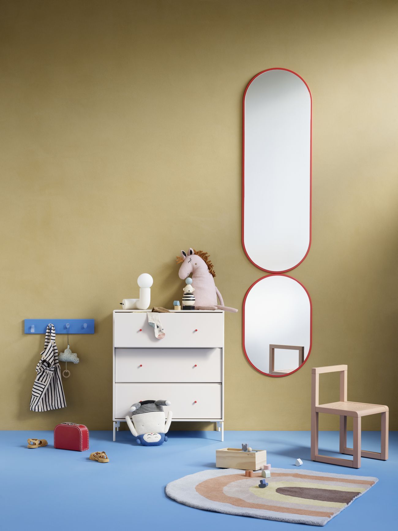 Colour Frame Mirror Figure Mirror Montana 