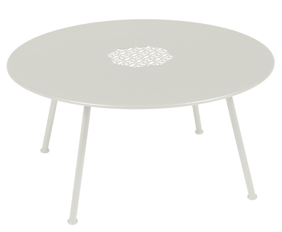 Lorette Low Outdoor Side Table / Coffee Table Ø 80 cm Fermob 