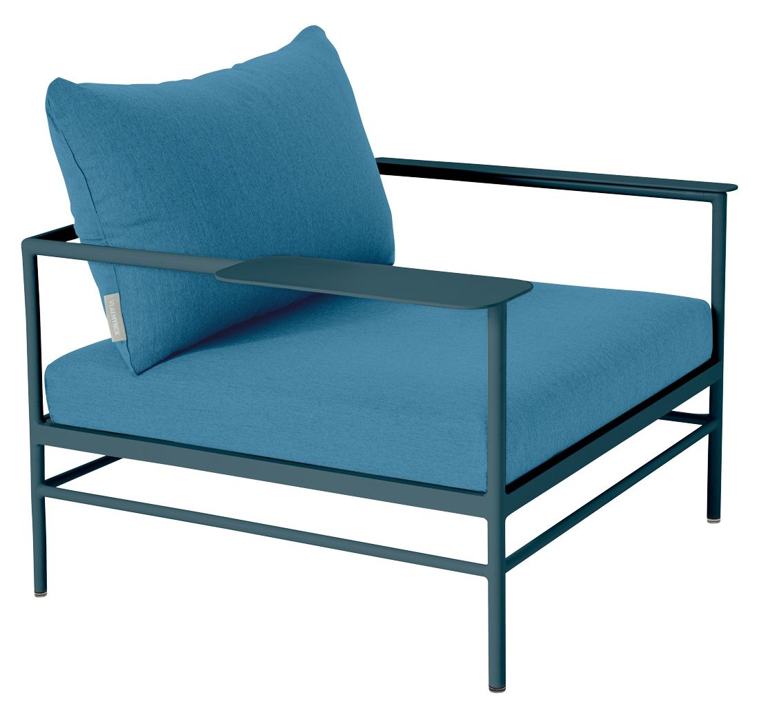 Rivage lounge chair with armrests Outdoor Fermob