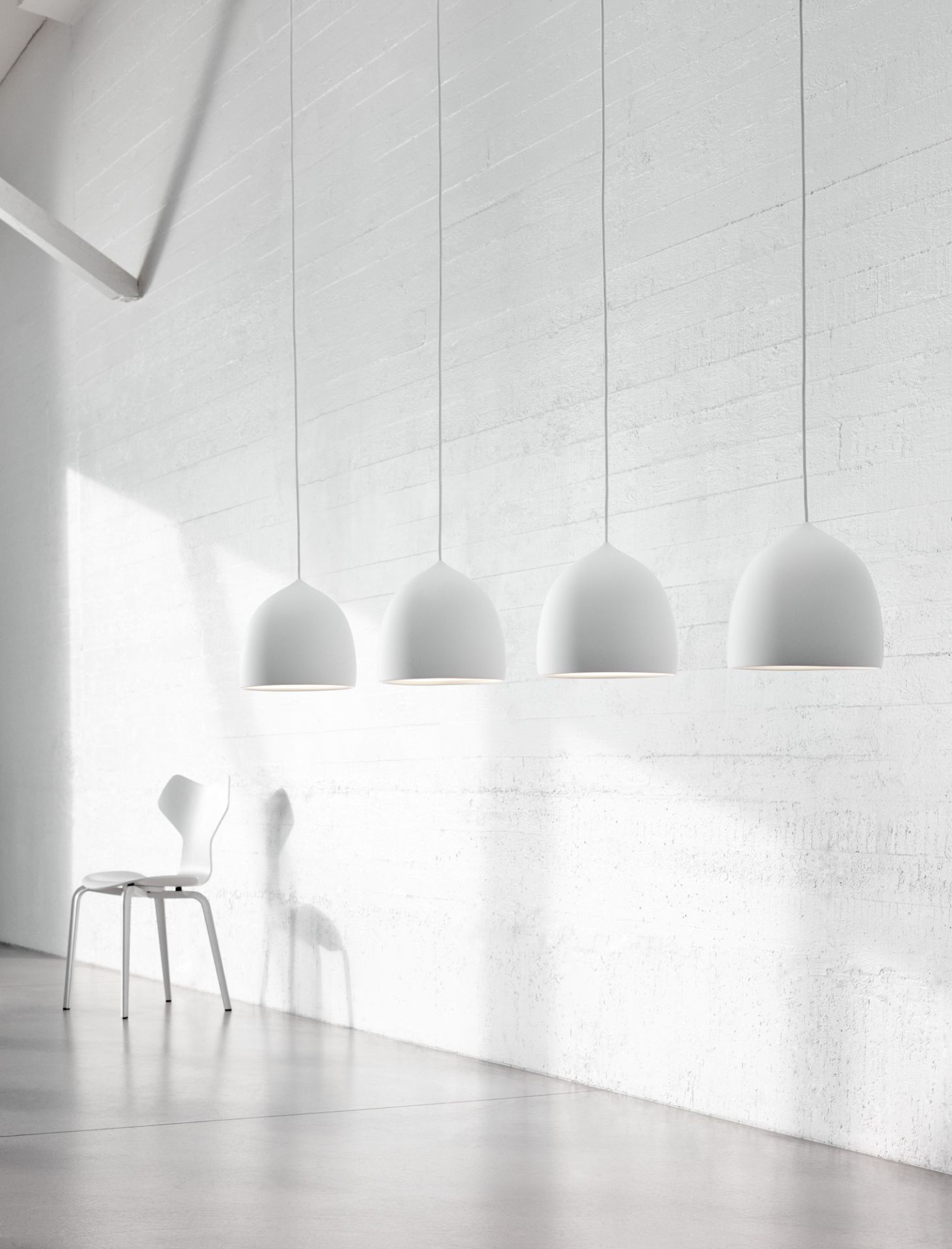 Suspence P1 Pendant Lamp Fritz Hansen White