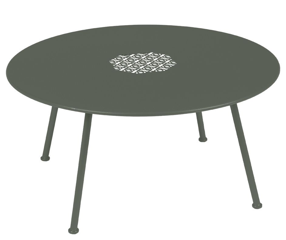 Lorette Low Outdoor Side Table / Coffee Table Ø 80 cm Fermob 
