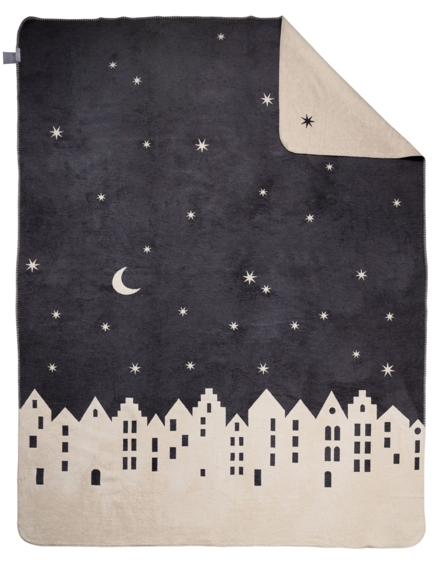 Blanket large winter city wheels