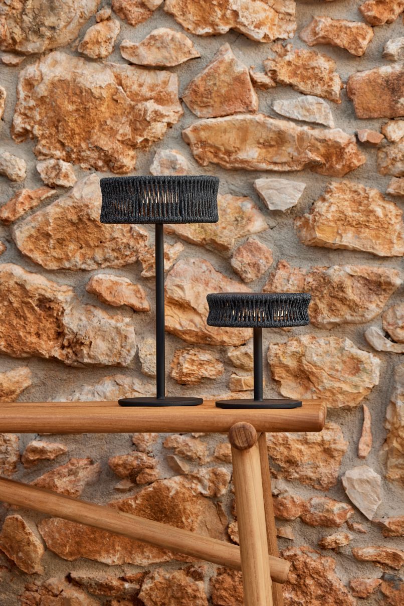 Illusion Outdoor Table lamp lava grey Cane-Line