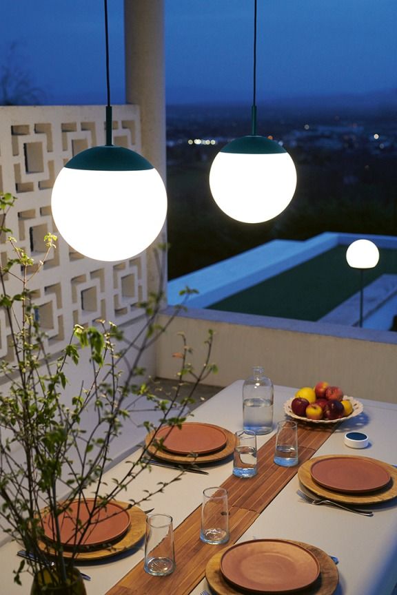 Mooon Suspension Ø 25 cm pendant light Fermob Mooon Suspension Ø 25 cm pendant light Fermob