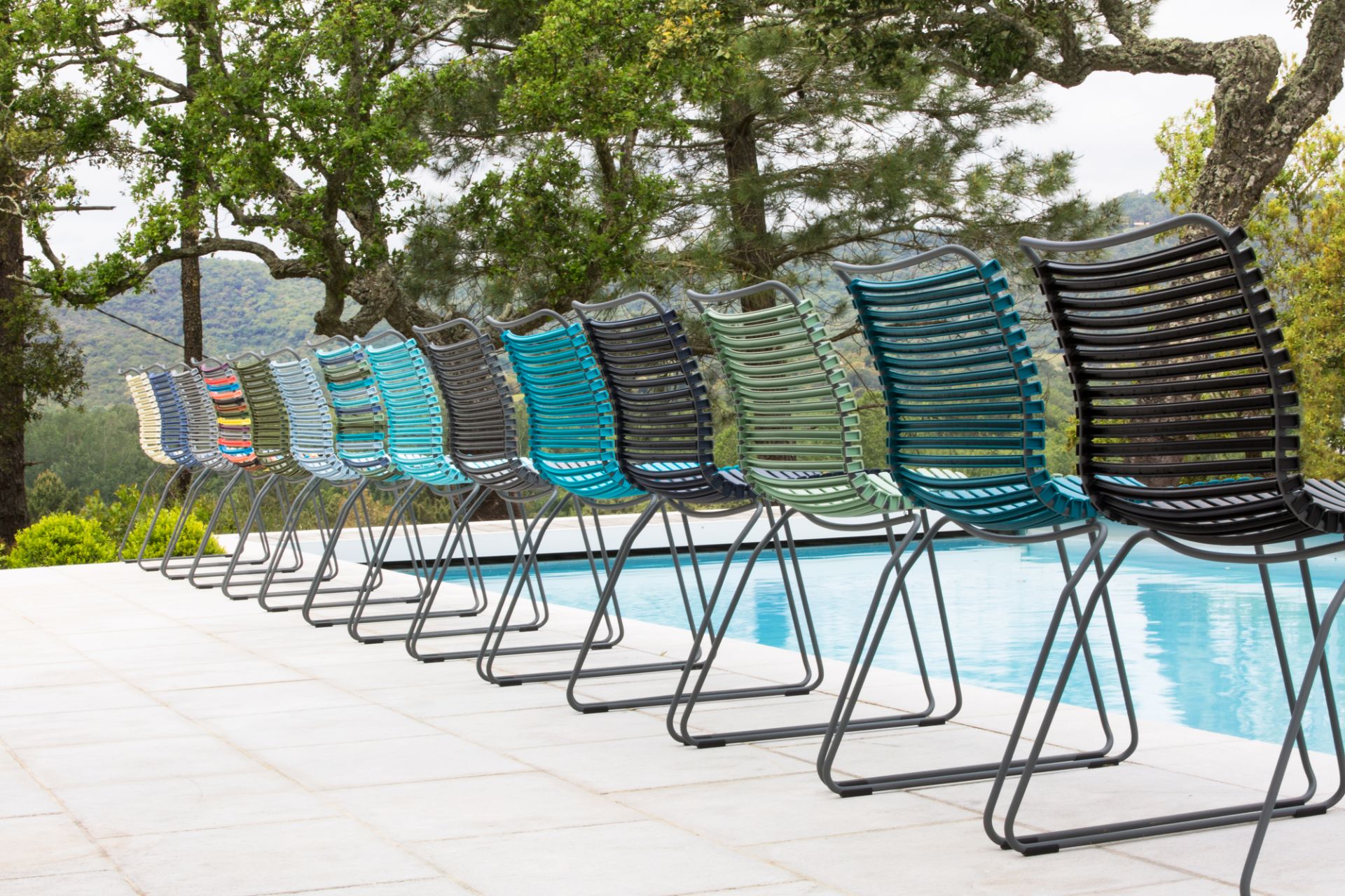 Click chair without armrests Outdoor Houe