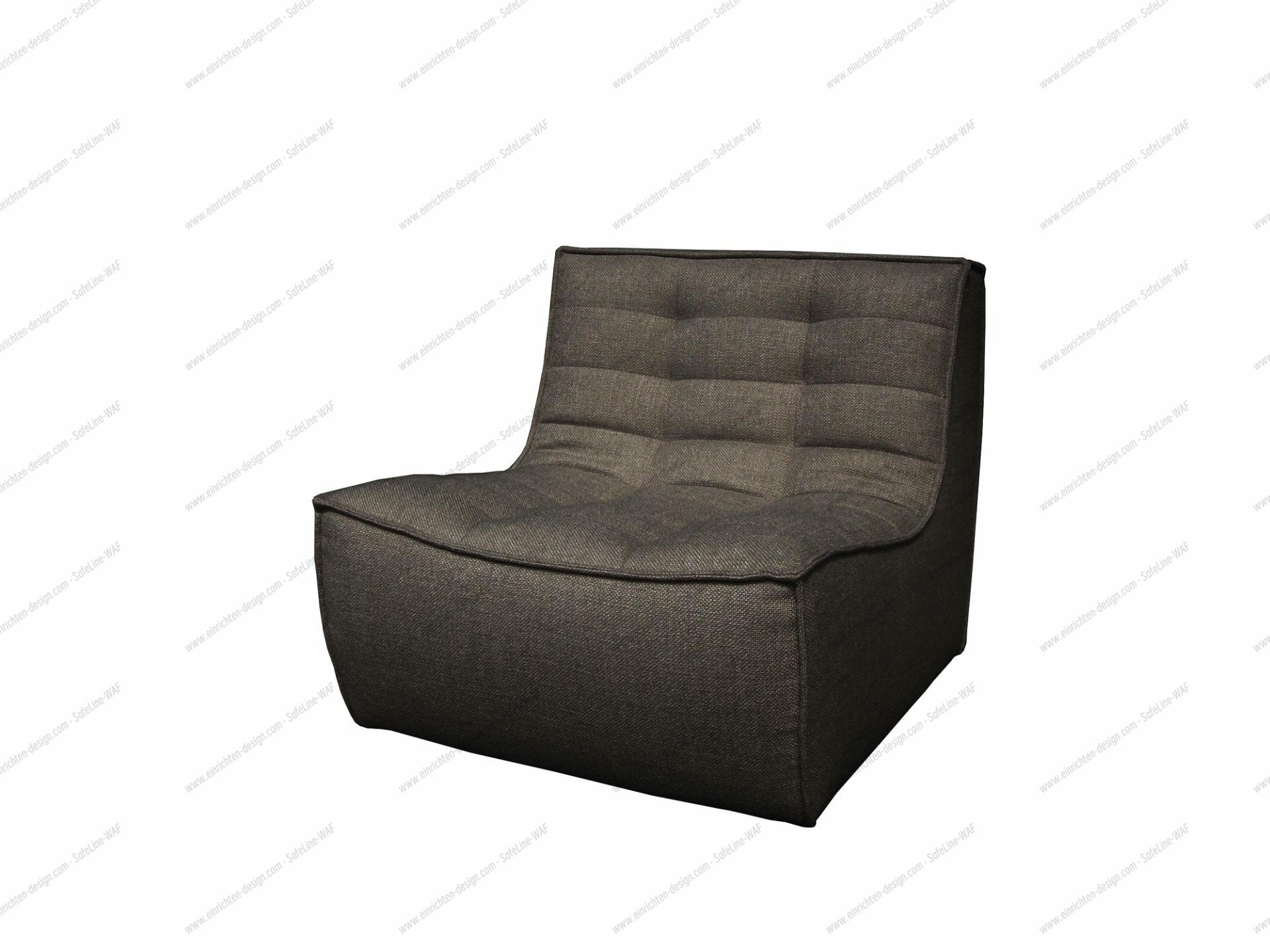Armchair N701 dark grey Ethnicraft