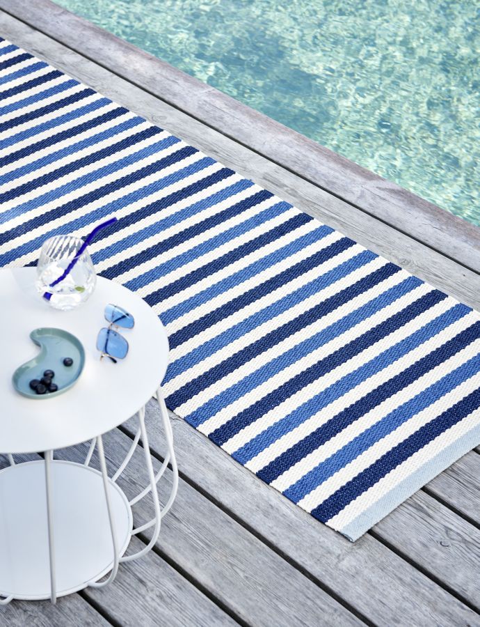 Teo Rug 230x320cm Denim Pappelina