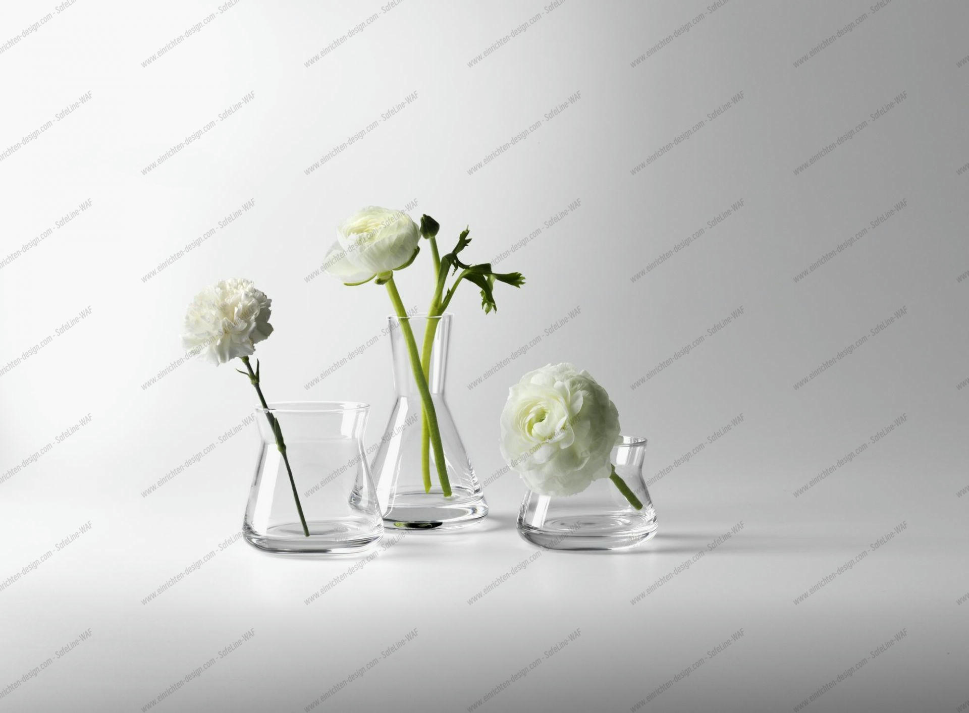 Trio vase set of 3 Design House Stockholm SINGLE PIECES