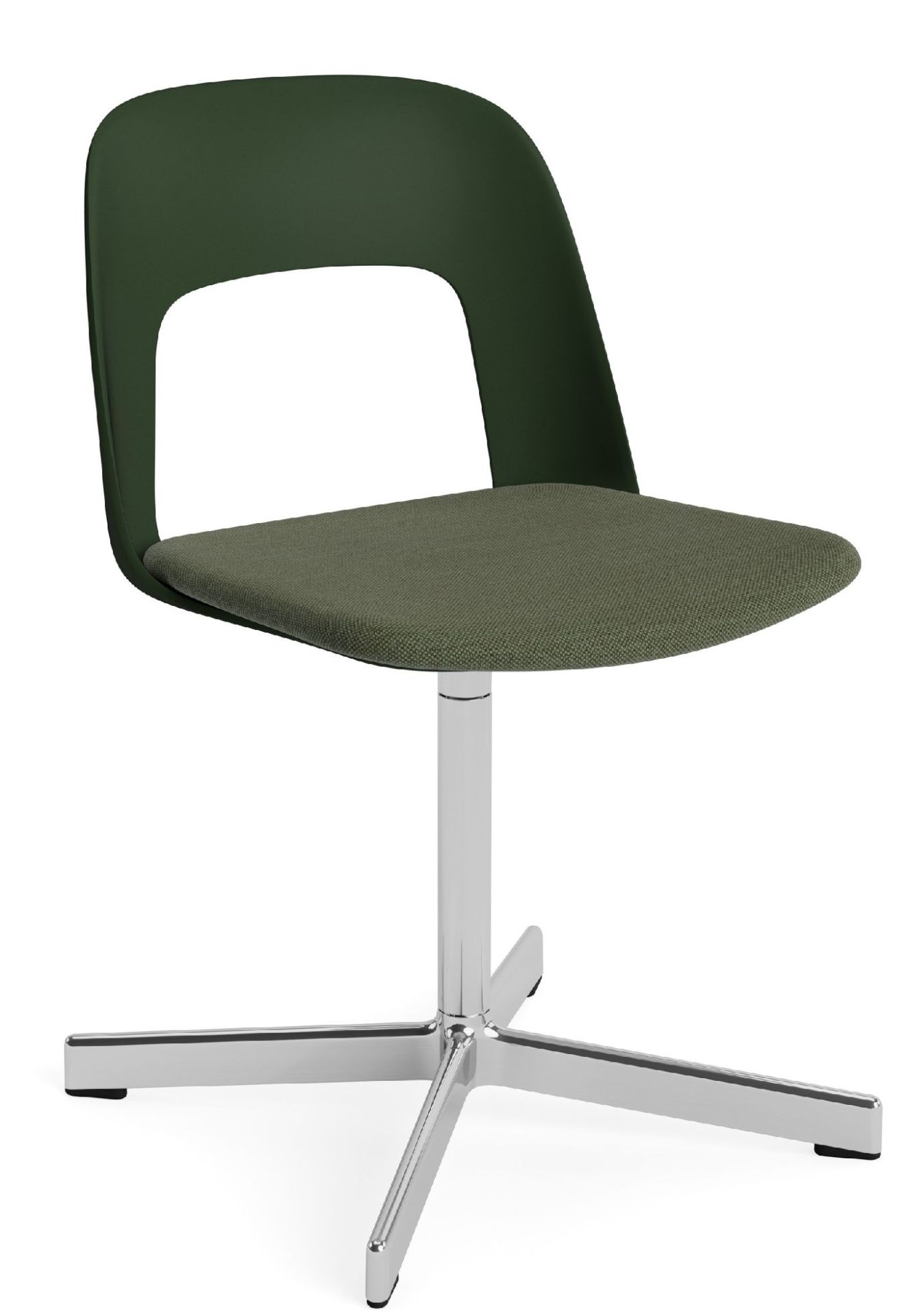 Layout Side Chair 133 4-star swivel base chair Hay 