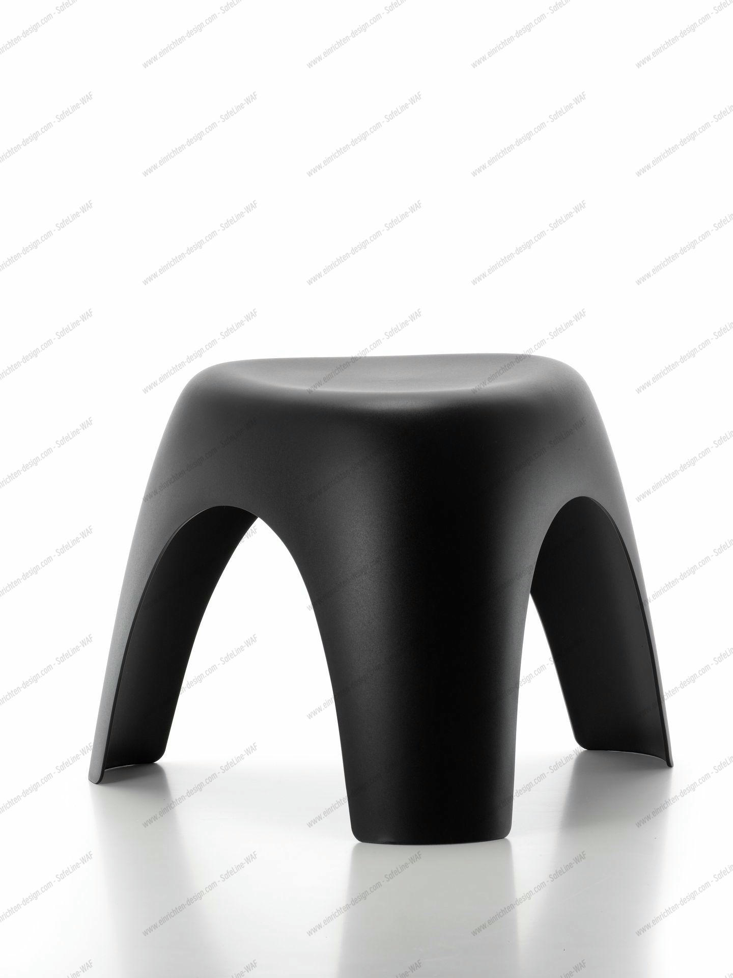 Elephant Stool Vitra Black
