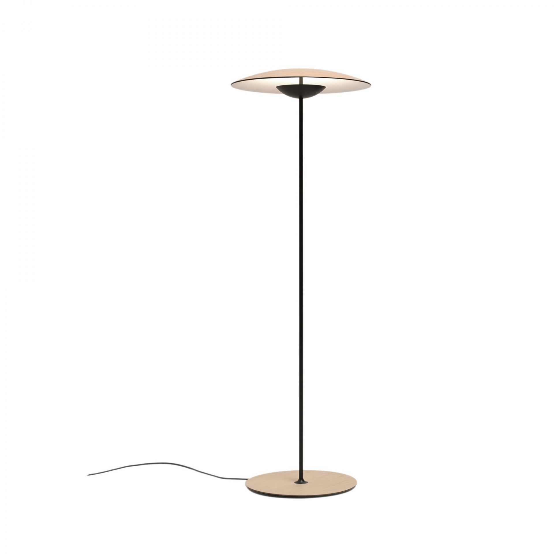 Ginger P LED Floor lamp marset Oak