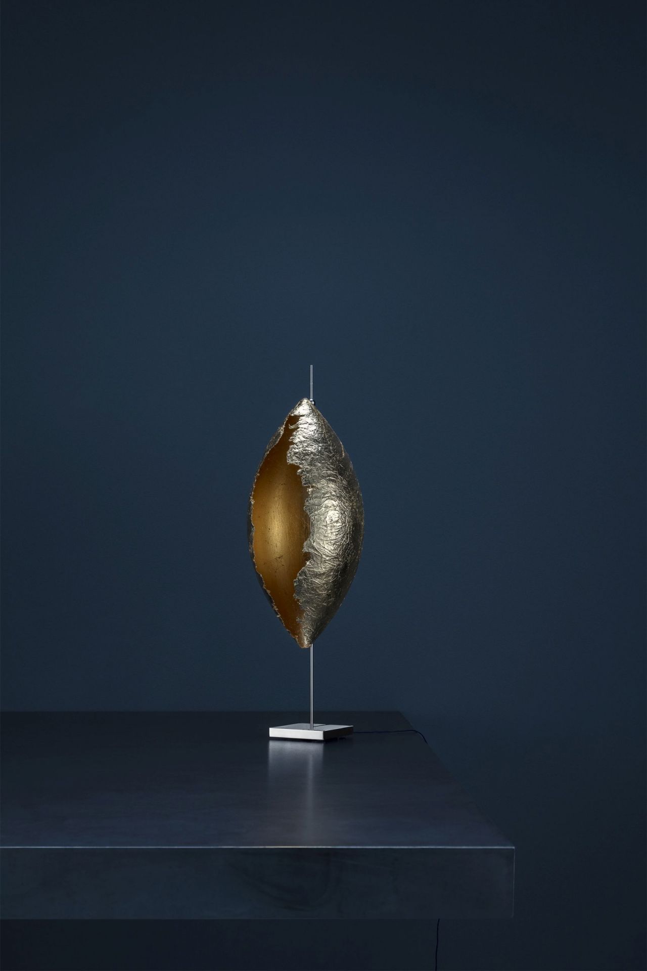 Malagolina table lamp gold Catellani & Smith