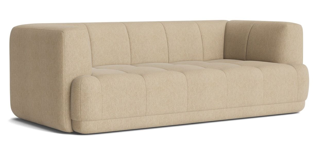 Quilton 2 seater sofa 2-seater Hay Fabric Turf Sand